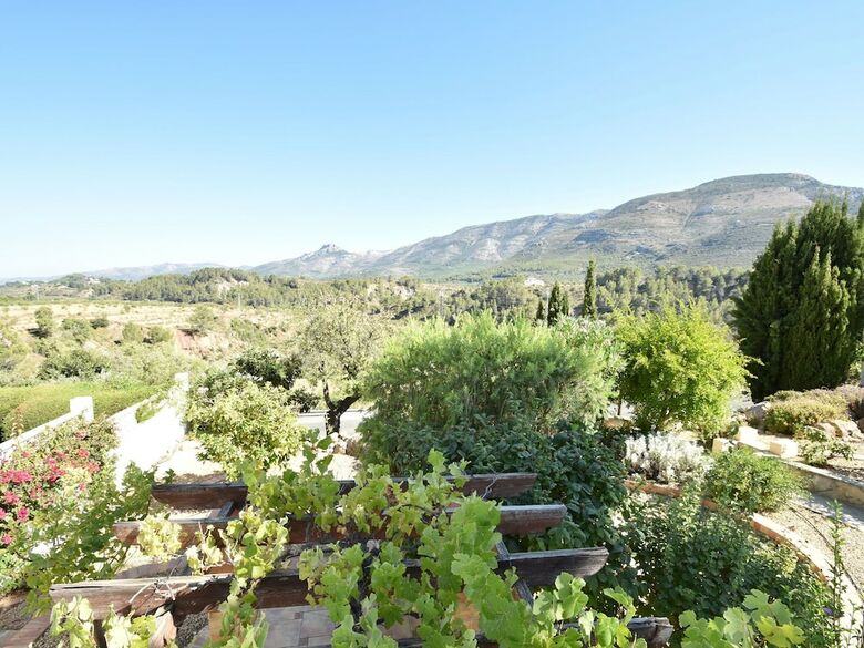 Charming Villa On Top Location In The Mountains Spectacular View, Private Pool