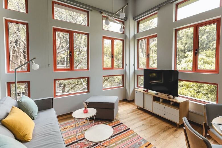 Art Deco & Modern Apt With Rooftop In Condesa!
