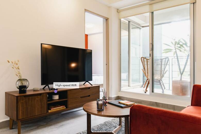 Apartamento Luxurious 3 Br 2 Ba In Chic Polanco District