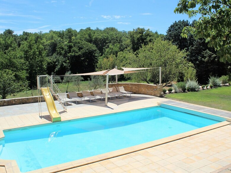 Holiday Home In Saint-marcel-de-careiret With Heated Pool