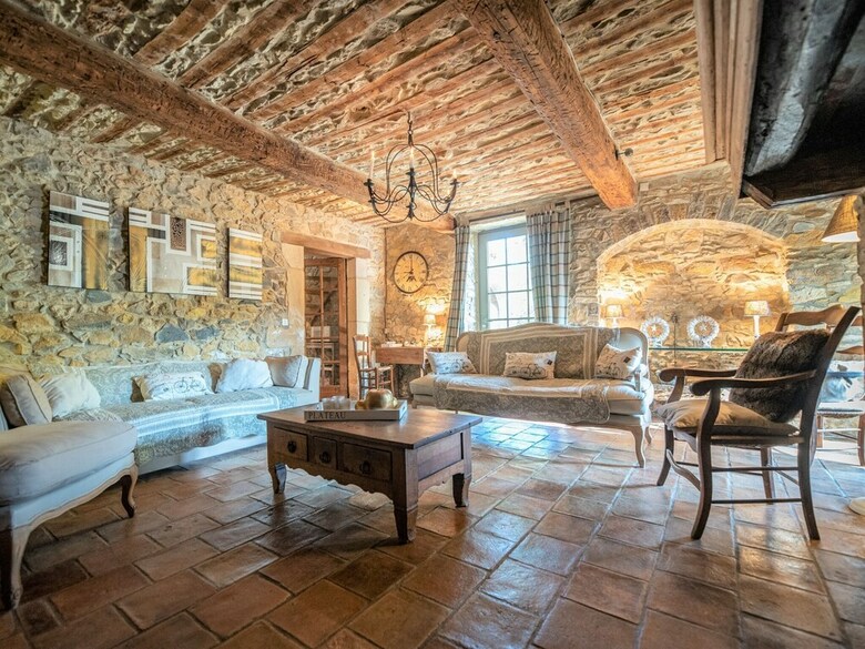 Holiday Home In Saint-marcel-de-careiret With Heated Pool