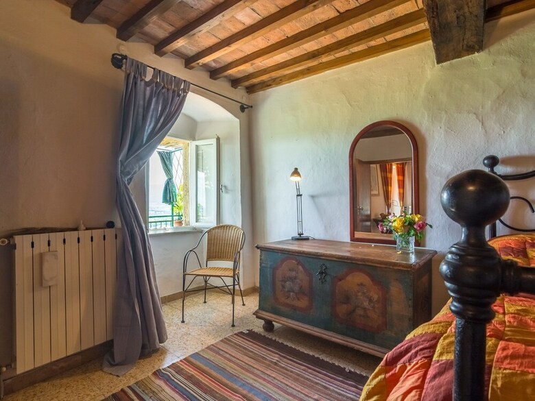 Cozy Holiday Home In Montecastelli Pisano With Balcony