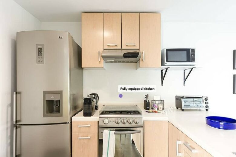 Bright 2br Condesa Apartment With Balcony