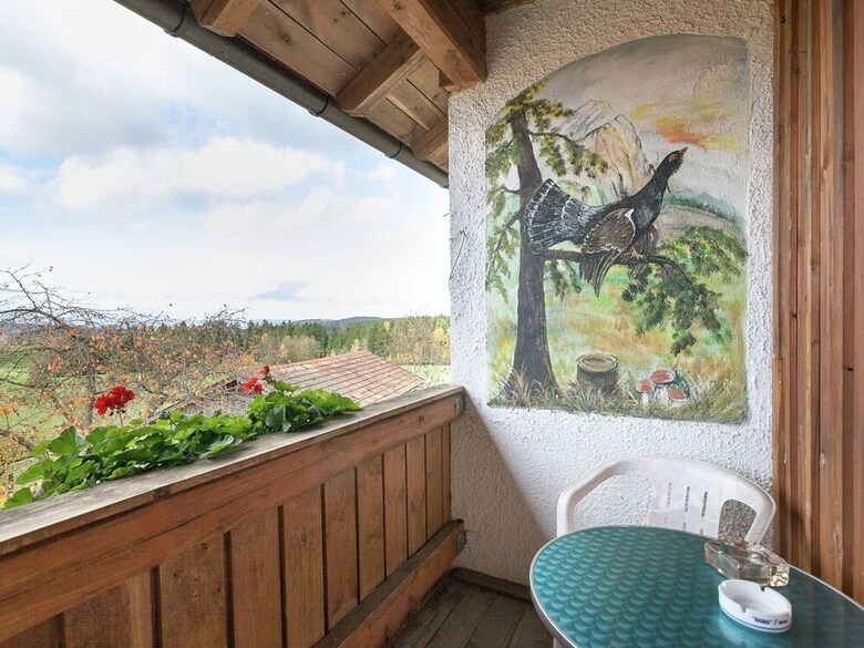 Nice Apartment With Balcony In The Bavarian Forest
