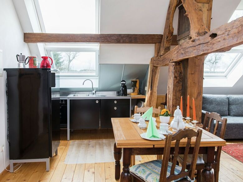 Vintage Apartment In Morsbach With Garden