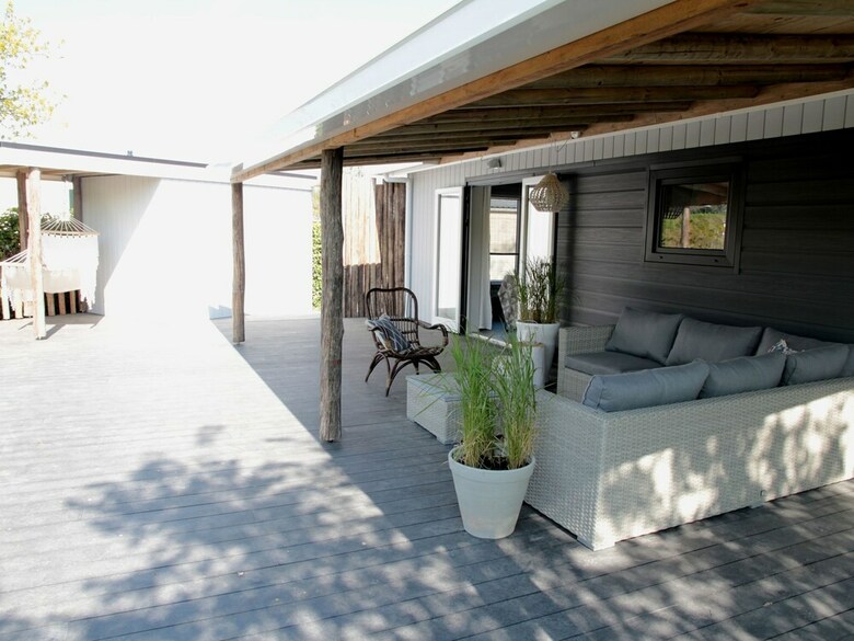 Fascinaing Chalet With Sauna, Veranda, Lounge Set, Storage