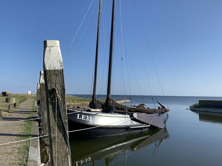 Quietly Situated At The Edge Of The Ijssellake