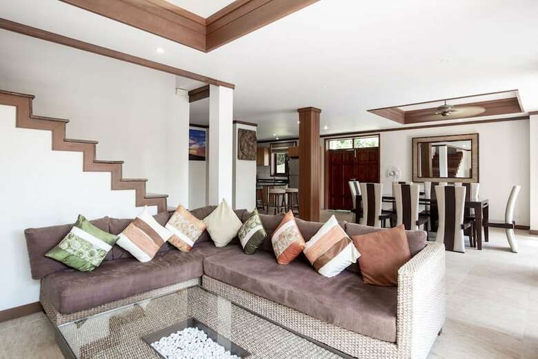 7 Bedroom Twin Villas On Beach Front Resort Tg48/25