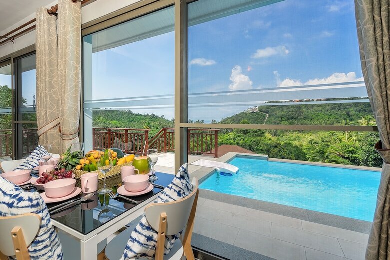 3 Bedroom Sea View Villa Mikia
