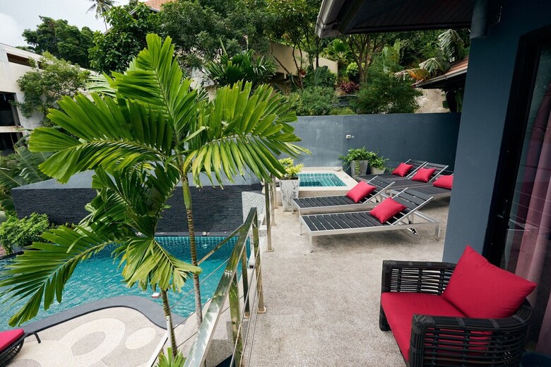 7 Bedroom Twin Sea View Villas Chaweng