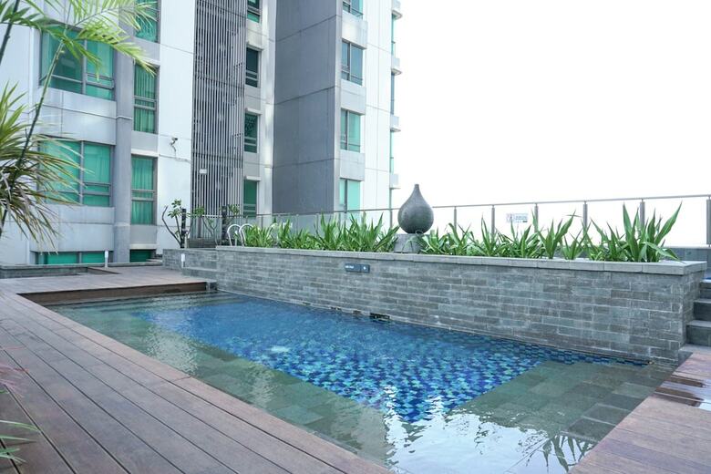 Modern 2br At St. Moritz Apartment Near Shopping Mall
