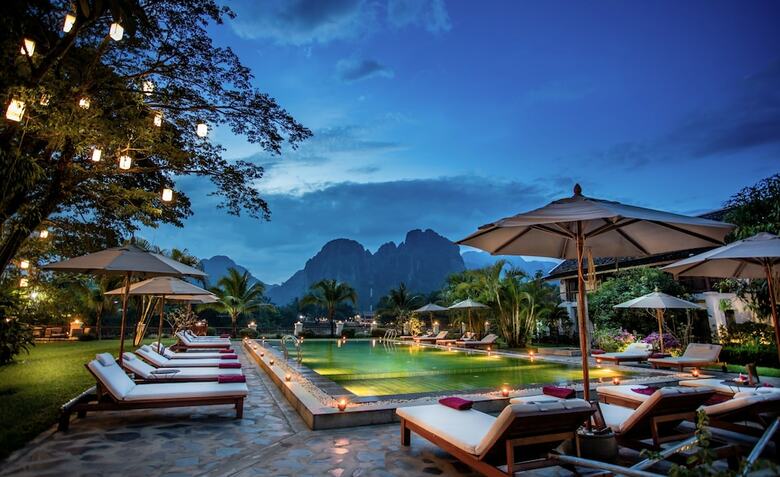 Apartamento Riverside Boutique Resort, Vang Vieng