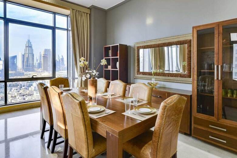 Apartamento Rustic Penthouse Overlooking Burj Khalifa