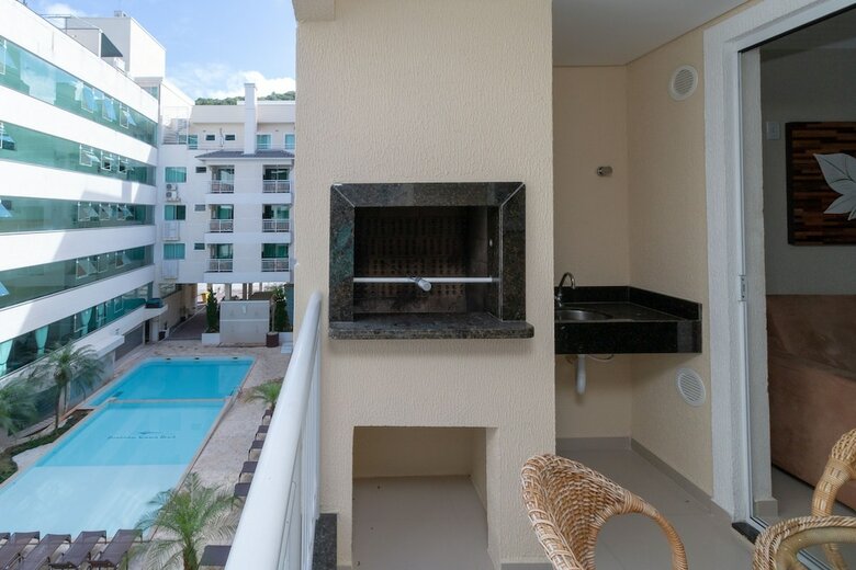 Aluguel Apartamento 1 Quarto Summer Beach Piscina Bombas Sc - 601