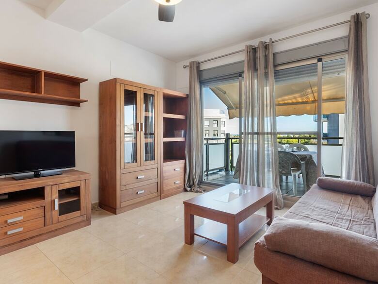 Pleasant Apartment In Oliva With Swimming Pool