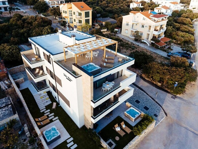 Luxurious Apartment In Mandre With Whirlpool