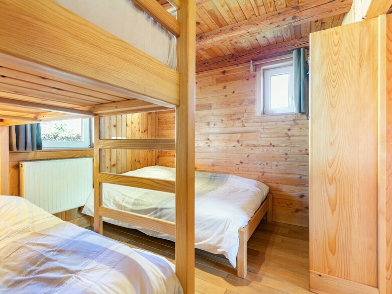 Quaint Chalet In Harreberg With Garden
