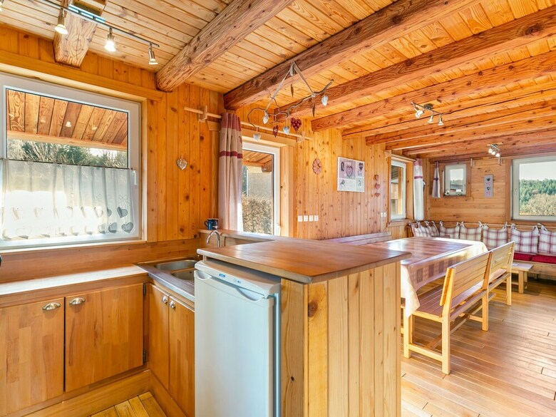Quaint Chalet In Harreberg With Garden