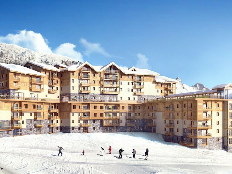 Modern Comfortable Apartment On The Slopes In Les Menuires
