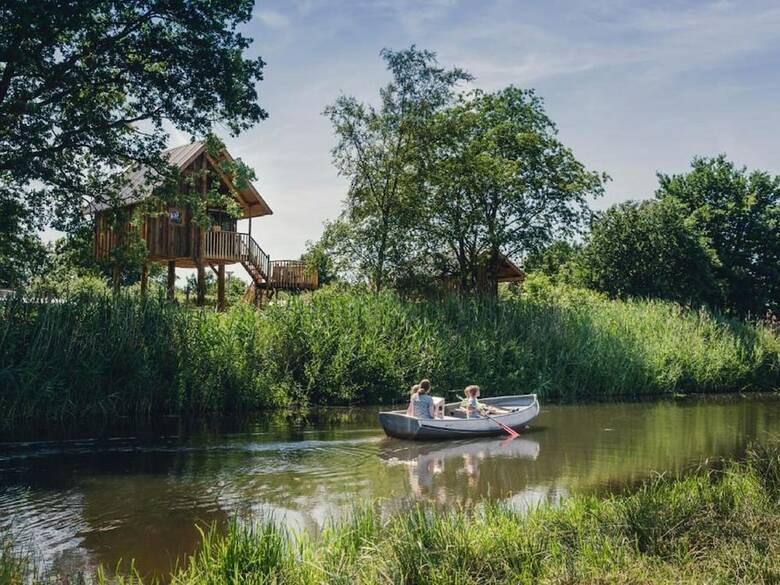 Comfortable Chalet With A Garden, At Nature Reserve