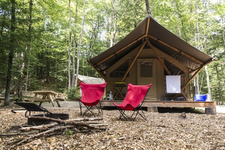 Cabana Huttopia Southern Maine