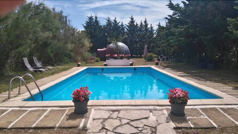 Bed & Breakfast Les Chambres Bulles Du Chateau Belvize