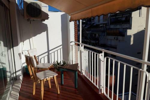 Apartamento Depto, Balc�n Terraza, Sol Y Luz, Pleno Recoleta