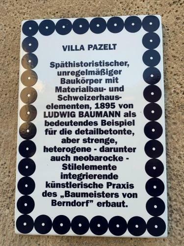 Apartamento Villa Pazelt