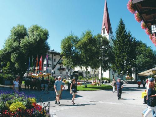 Relaxing Apartment In Seefeld In Tirol With Gardenter