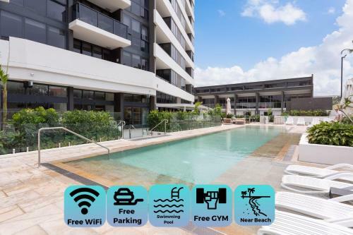 Apartamento Specious 3beds Apt Sunny Paradise Gym And Pool