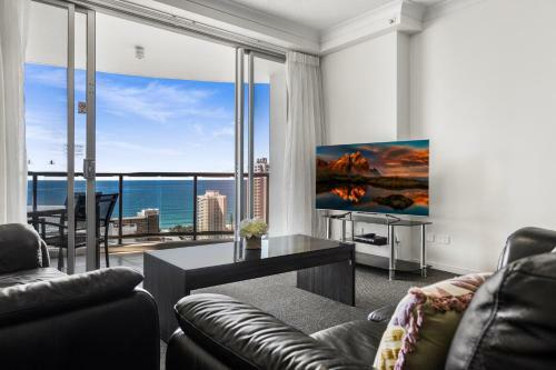 Apartamento Stylish? ?unit? ?with? ?pools,? ?playground? ?and ?ocean? ?views?