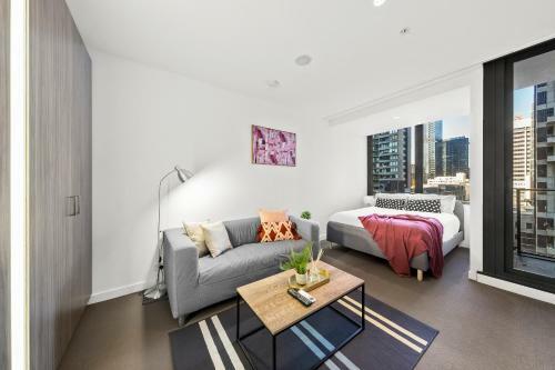 Apartamento A Stylish & Comfy Cbd Studio Near Southern Cross