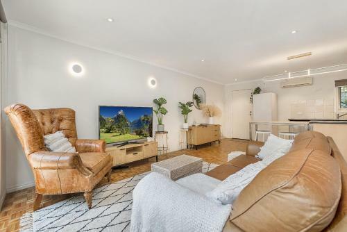Apartamento 2-bed Unit With Courtyard 15 Min From St Kilda Beach