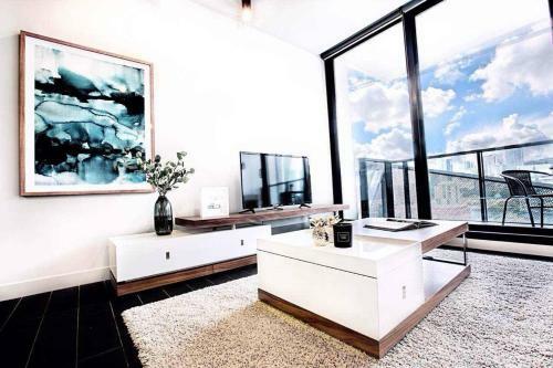 Apartamento 27*docklands@2bd2bth*skybus&free Tram&trainstation