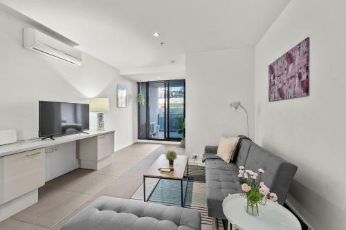 Apartamento A Bright & Modern Cbd Apt Next To Southern Cross