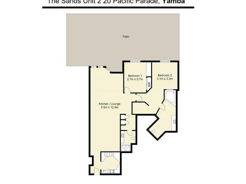 Apartamento The Sands Unit 3 At 20 Pacific Parade Yamba Ocean View