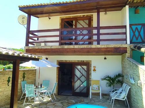 Casa Confort�vel Com Piscina Na Praia de Tucuns