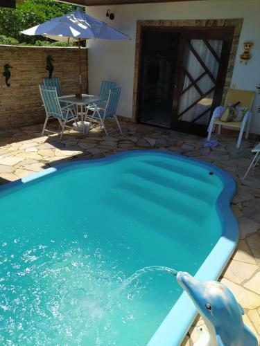 Casa Confort�vel Com Piscina Na Praia de Tucuns