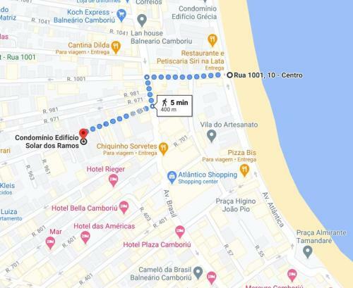 Apartamento Quadra Mar Centro Balneario Camboriu