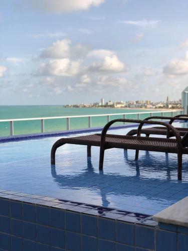Apartamento Mar Bello Plaza Com Tv 50p E Netflix