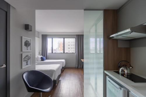 Apartamento Studio Premium Batel Twin - Hsb019