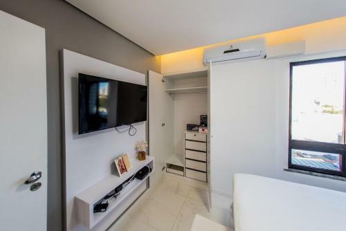 Apartamento Tabajara Flat - Ap 507 - Vista Lateral Mar