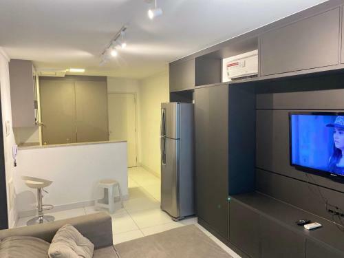 Apartamento Flat Mobiliado Excepcional No Walk Bueno