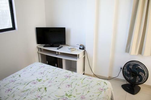 Apartamento Flat 3 Com Wi-fi A 10min Da Praia Em Natal Rn