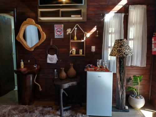 Pousada Figueira Do Rio Do Boi Chal� Ambar