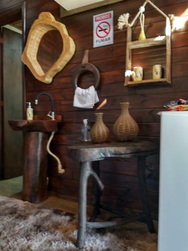 Pousada Figueira Do Rio Do Boi Chal� Ambar