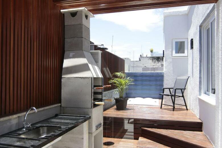 Apartamento Cobertura Alto Luxo Com Terra�o, Bbq E Piscina - 6 Quartos