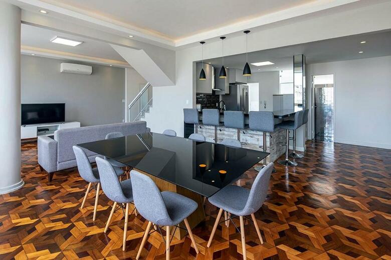 Apartamento Cobertura Alto Luxo Com Terra�o, Bbq E Piscina - 6 Quartos