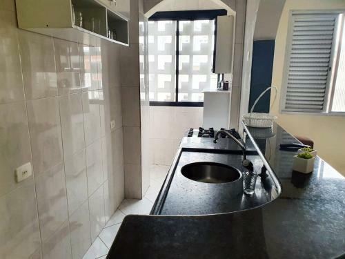 Apartamento Confort�vel Na Orla Da Praia de Santos
