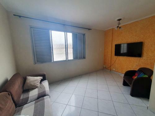 Apartamento Confort�vel Na Orla Da Praia de Santos